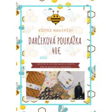 Darčeková poukážka 40€